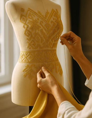 أزياء المصممة ذكرى الزير..خطوات واعدة على طريق الموضة