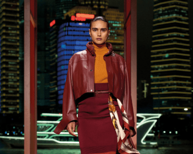 موضة الجاكت الجلد وتنسيقات مميزة له في لشتاء 2026