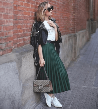 موضة الجاكت الجلد وتنسيقات مميزة له في لشتاء 2026